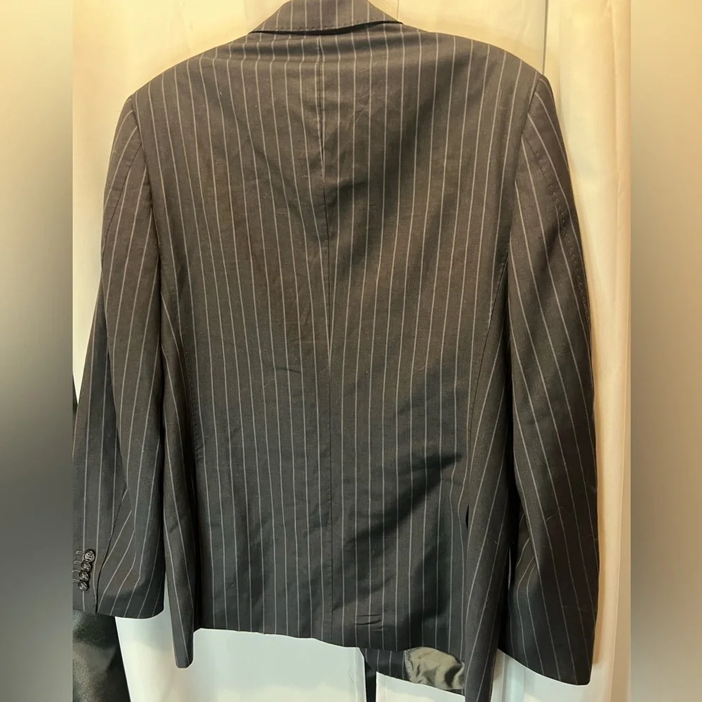 BANANA REPUBLIC MEN'S CHARCOAL 100%WOOL SPORT COAT JACKET BLAZER SIZE: 40S